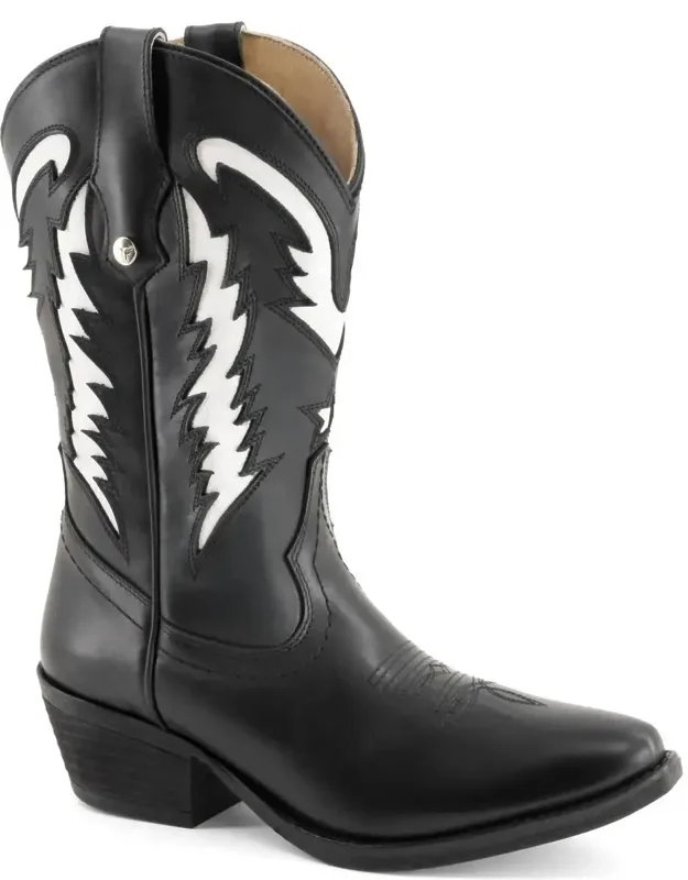 Leather Western Boots