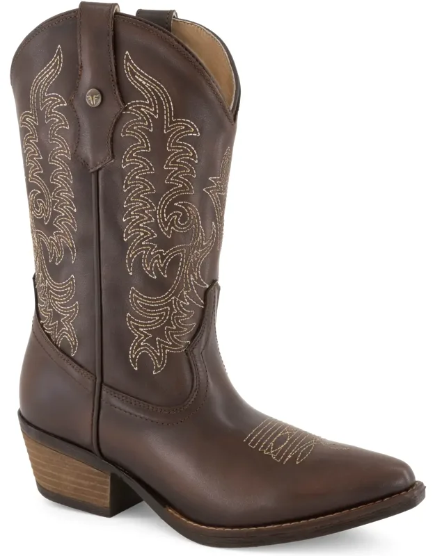 Western Leather Boots