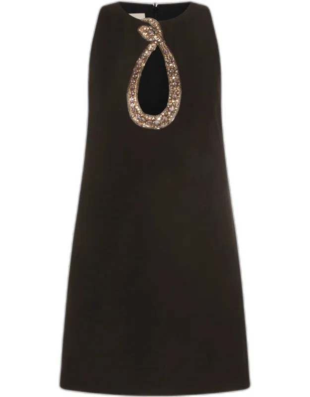 Wool Mini Dress