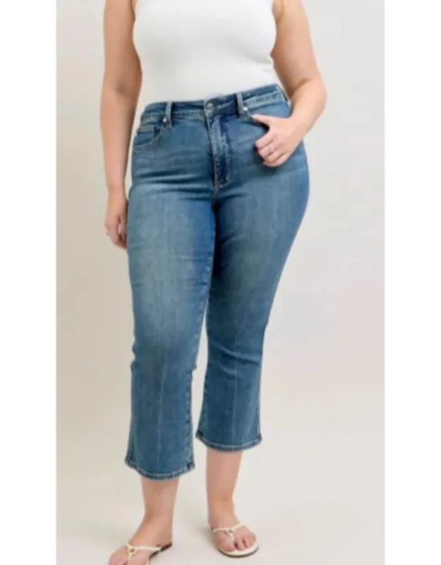 Tummy Control Kick Flare Jeans