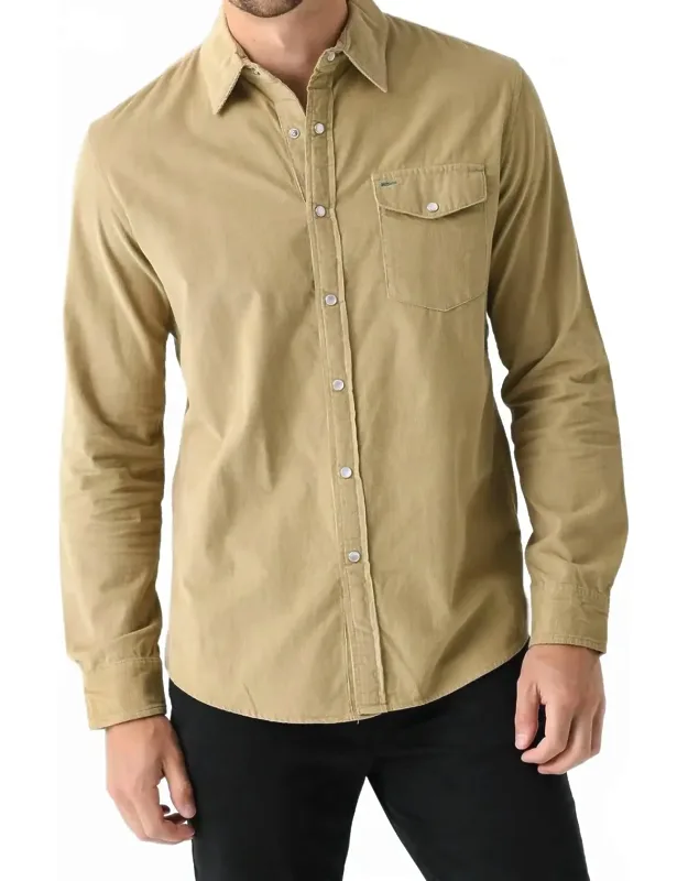 Corduroy Button Down Shirt