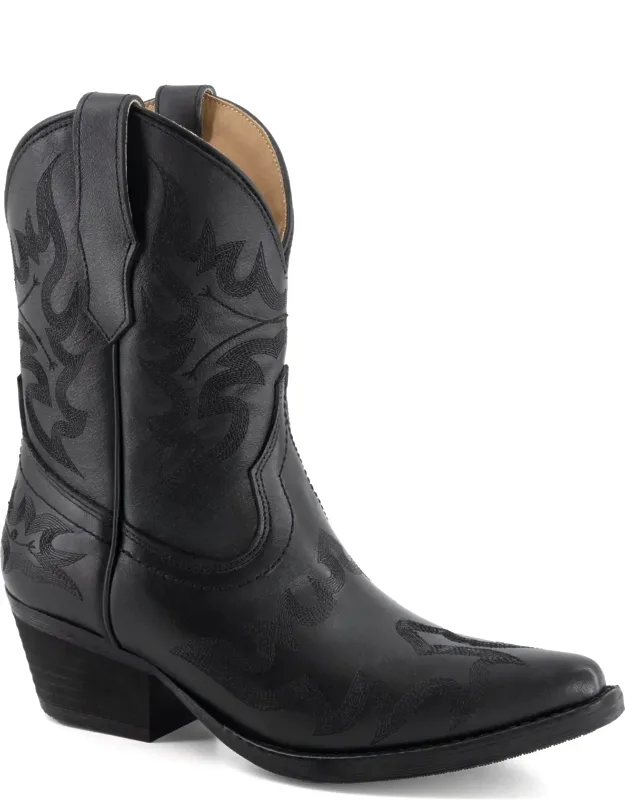 Western Fashion Leather Boots