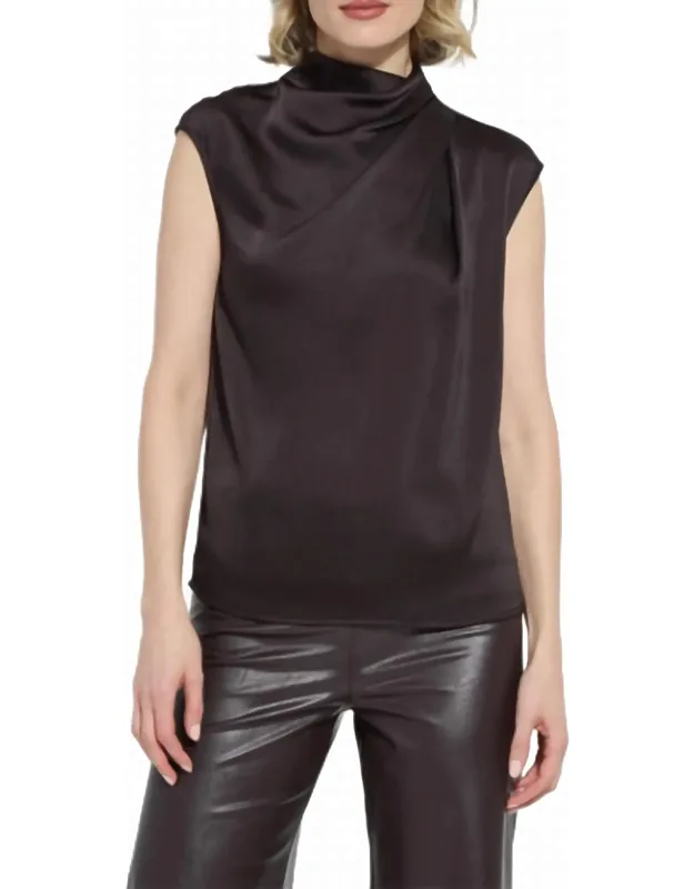 Aisha High Neck Top