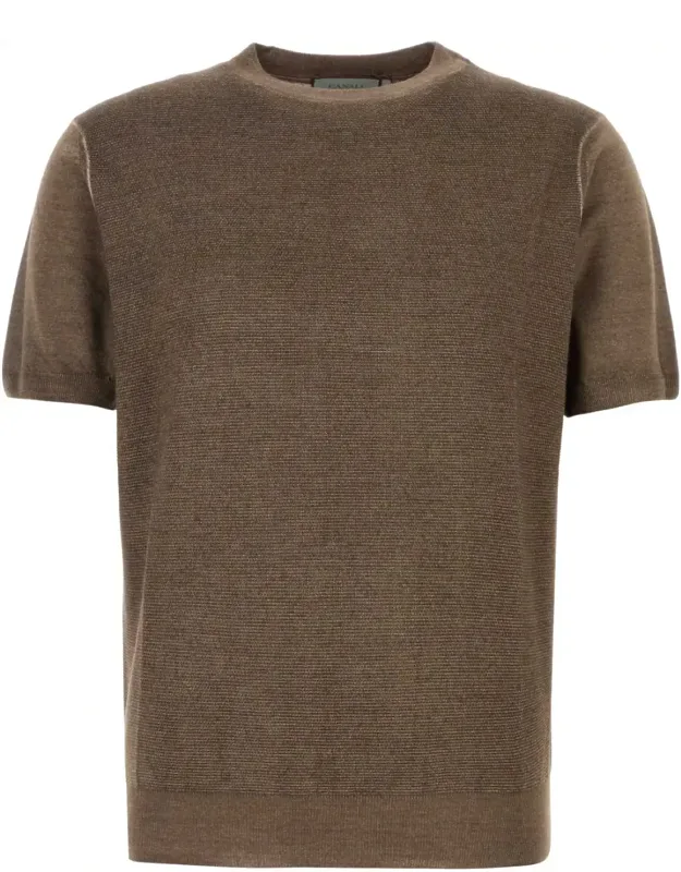 Knit T-shirt