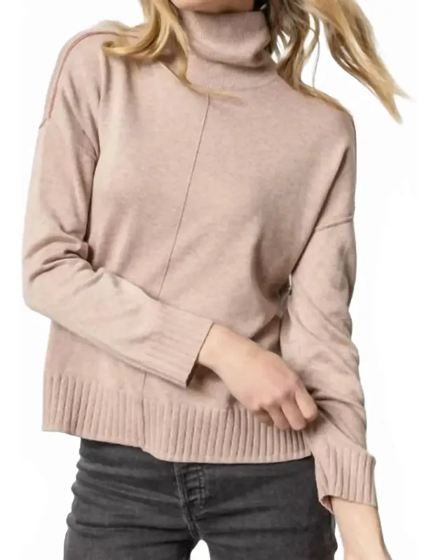 Relaxed Turtleneck Sweater