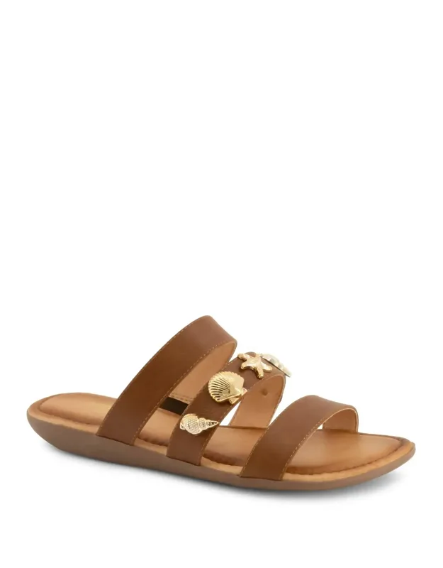 Decorative Shell And Starfish Charms Sandals