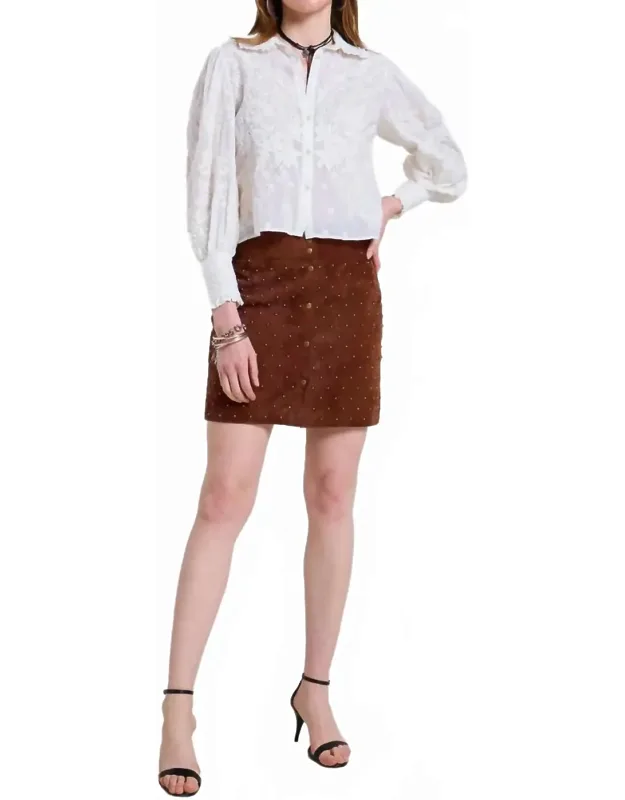 Ember Suede Skirt