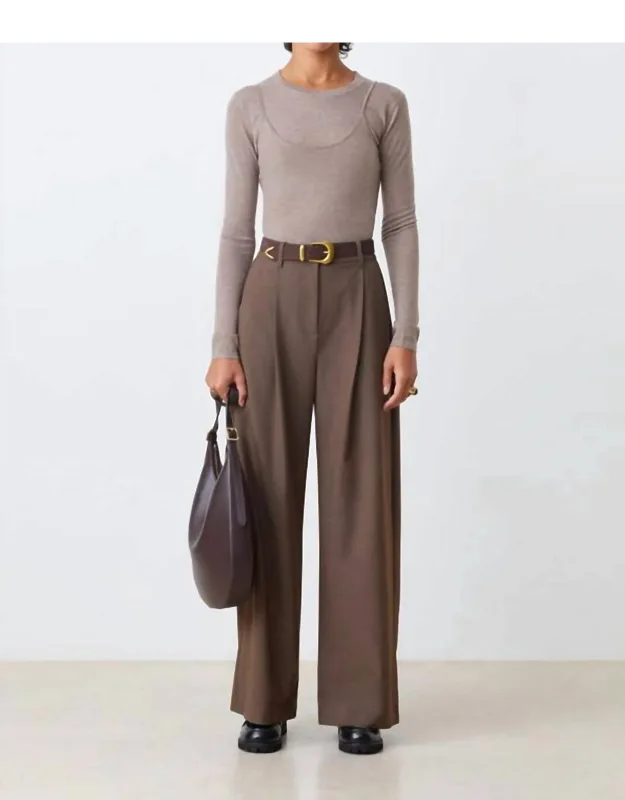 The Jonas Pleated Trousers