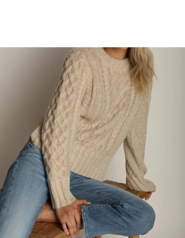 Cable Knit Pullover