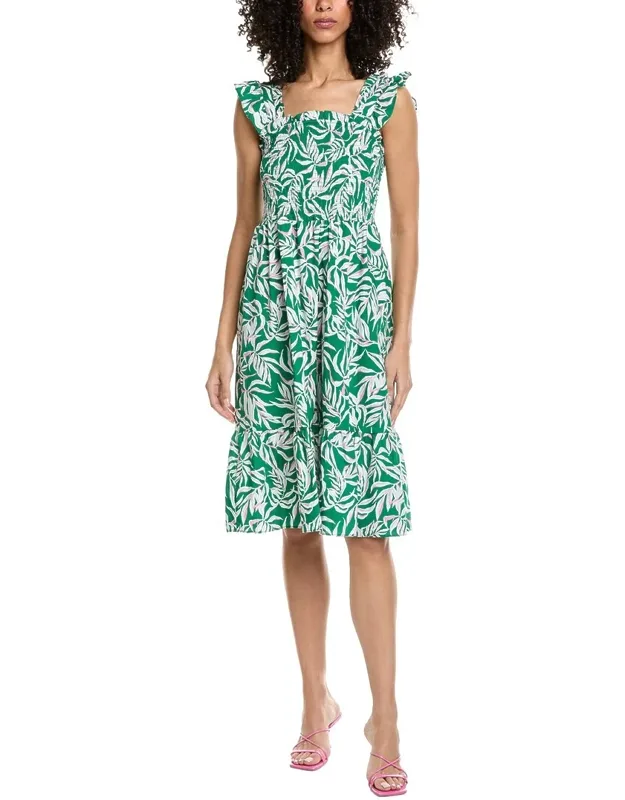 Cap Sleeve Midi Dress