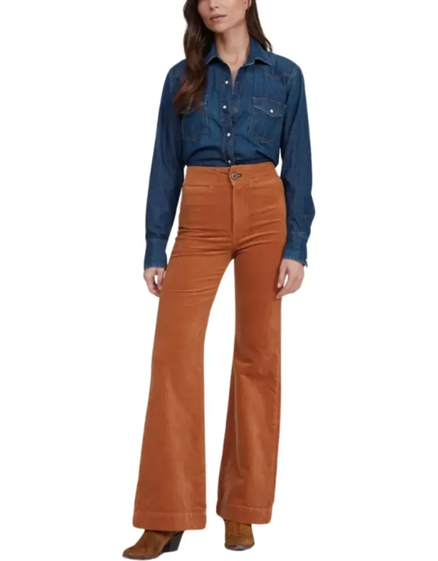 Brighton Wide Leg Corduroy Pants
