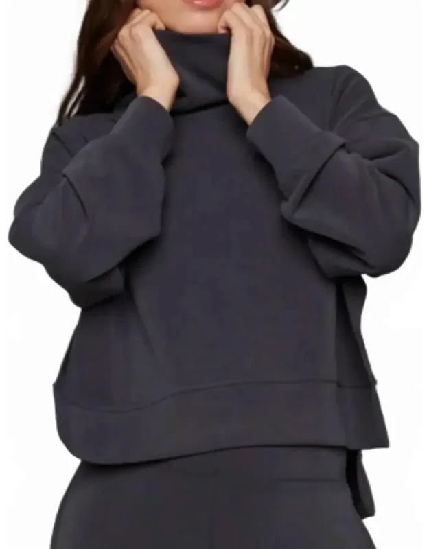 Funnel Neck Pullover
