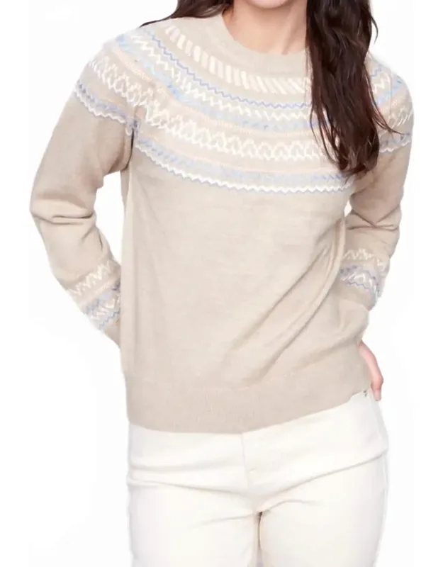 Crew Neck Ski Sweater