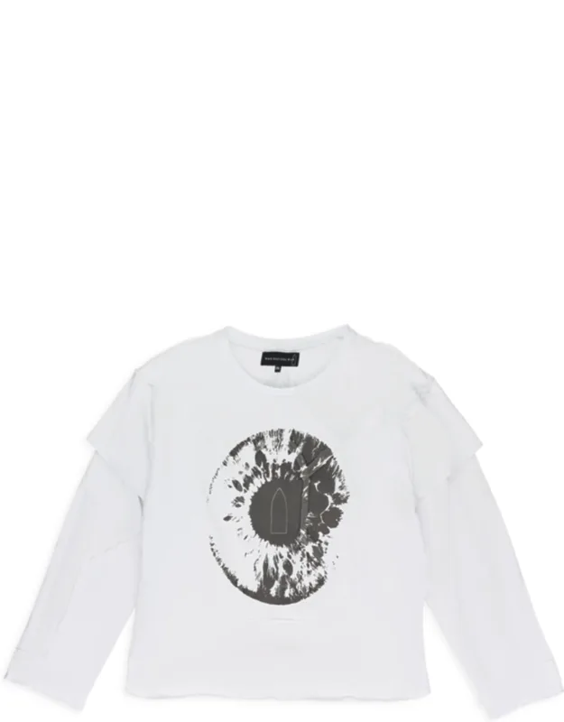 Eye Winged Logo Long Sleeve T-shirt