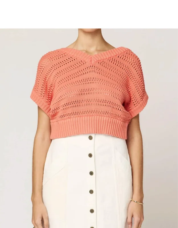 Cece Crochet Sweater