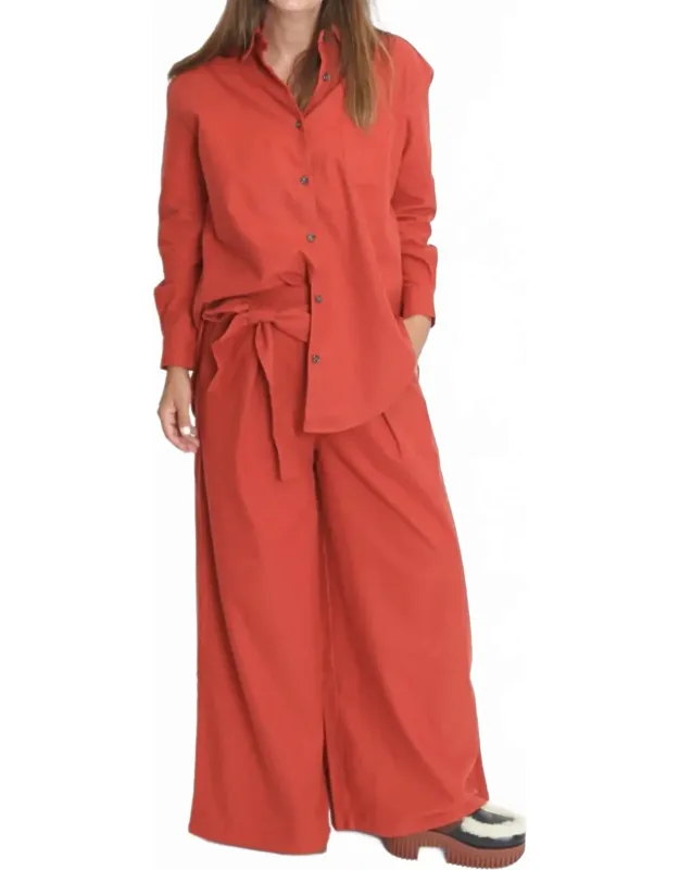 Wide Leg Trousers