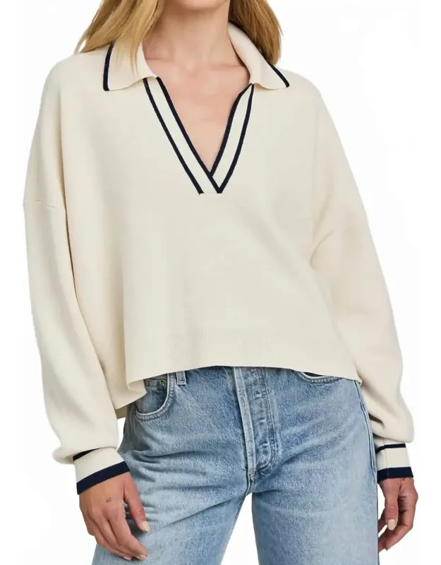 Tristan Pullover V Neck Sweater
