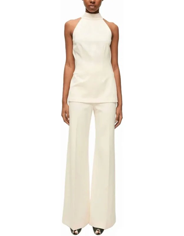Johanne Sleeveless Mock Neck Top