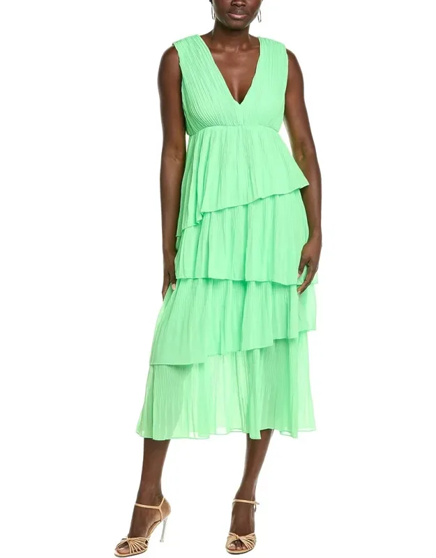 Tiered Midi Dress