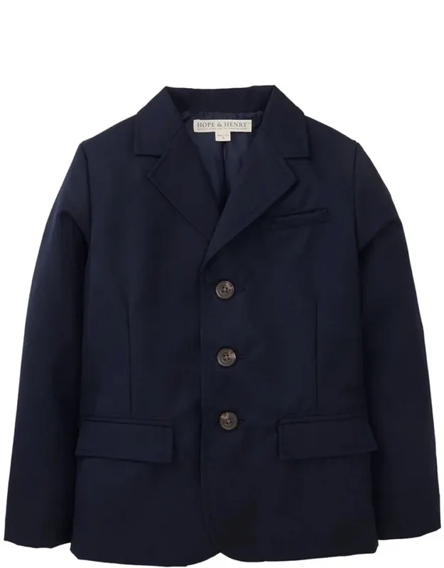 Gaberdine Wool-blend Suit Jacket