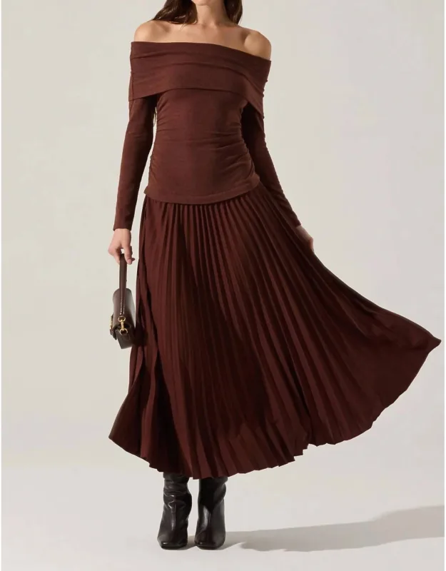 Pleated Dress