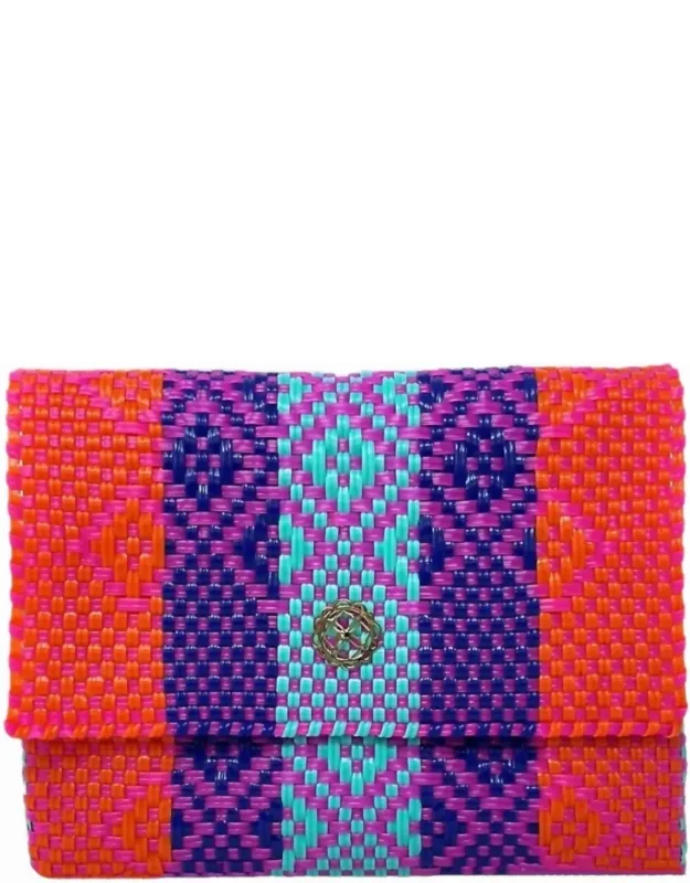 Woven Long Braided Strap Crossbody Bag
