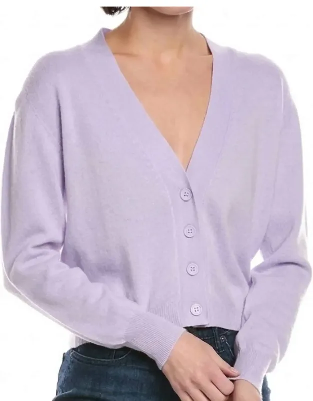 Boxy Cropped Cardigan