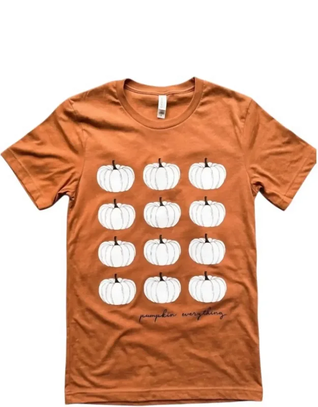 Pumpkin Everything Tee