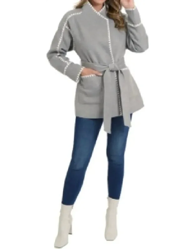 Cross Stitch Edge Jacket