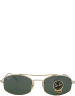 G-15 Green Oval Sunglasses