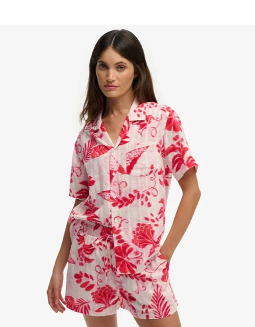 Beach Printed Short Sleeve Shirt