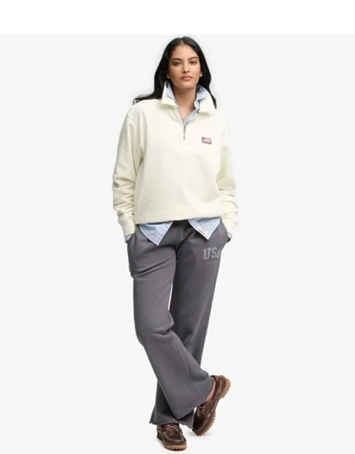 Athletic Print Flare Joggers