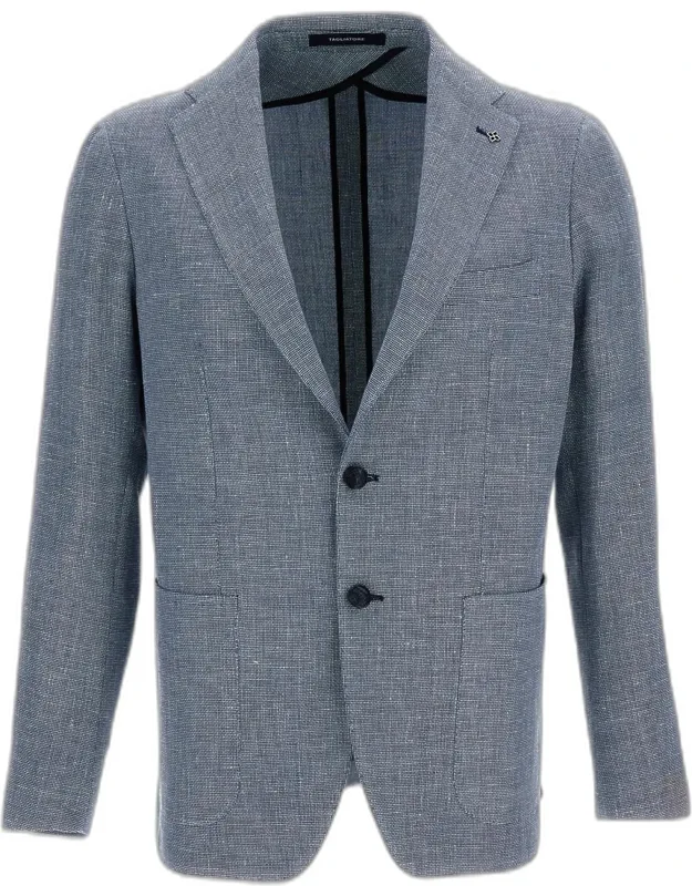 Blazer In Misto Lino, Monopetto