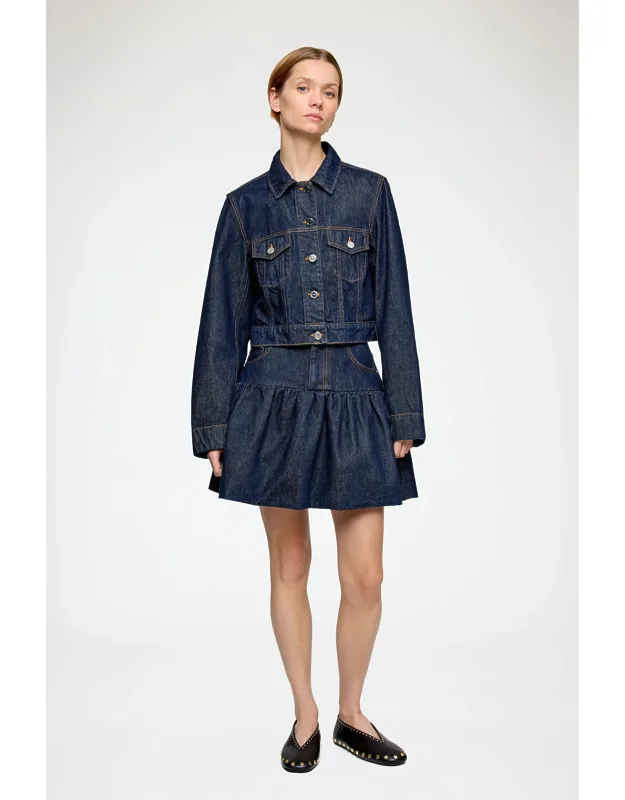 Rinse Denim Skirt