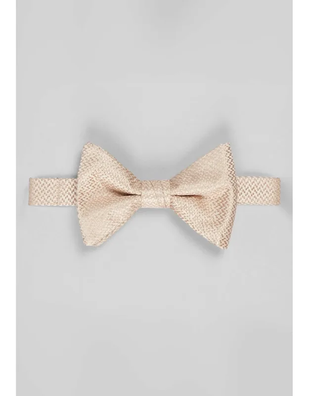 Satiny Natte Solid Big Bow Tie