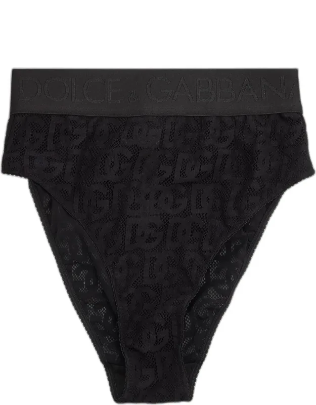 Tulle High-rise Brief
