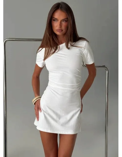 Avriana Off Shoulder T-shirt Mini Dress