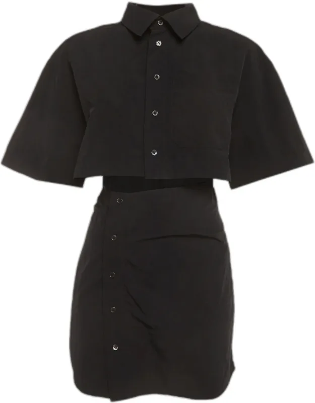 Twisted Shirt Dress