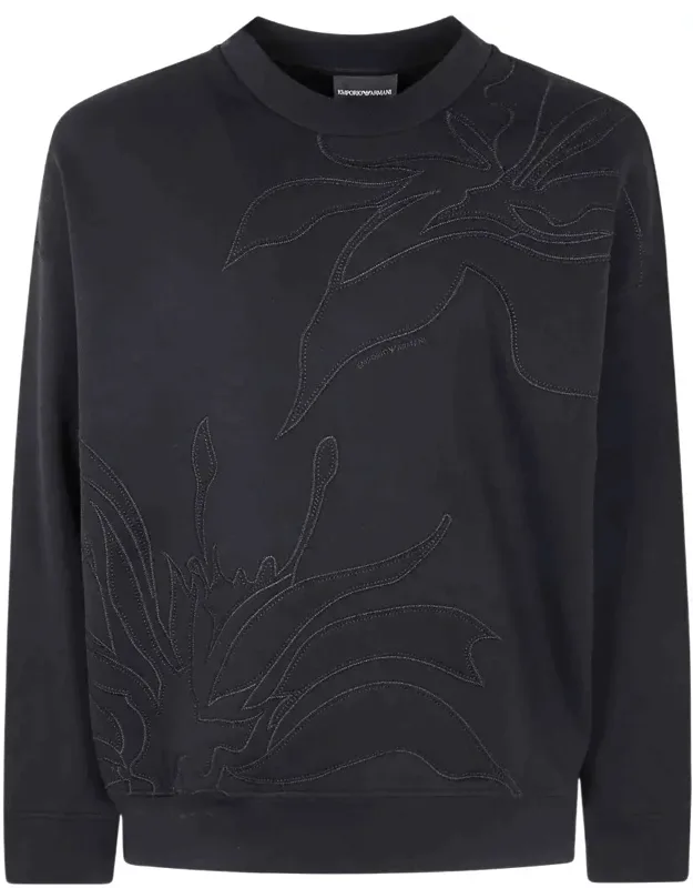 Embroidered-design Sweatshirt