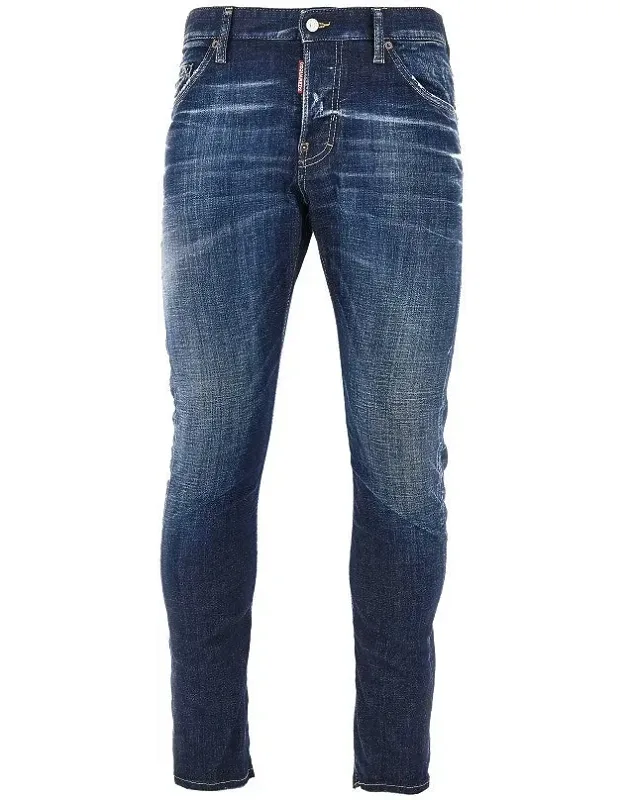 Stretch Denim Slim Twist Jeans
