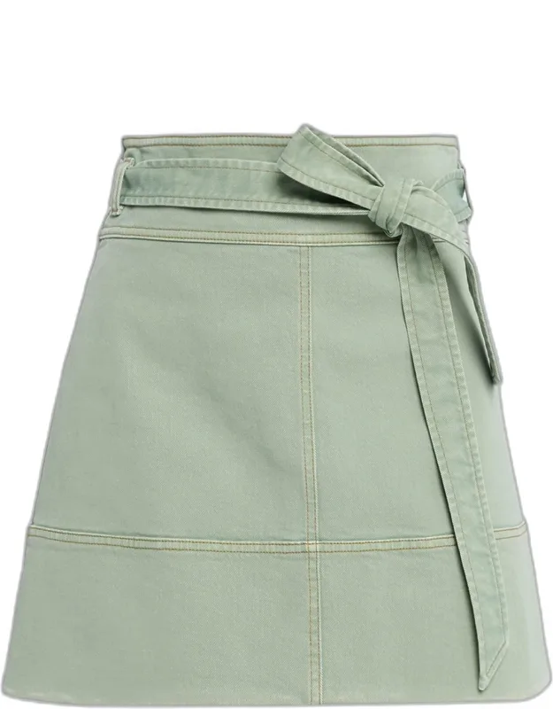 Denim Mini Skirt