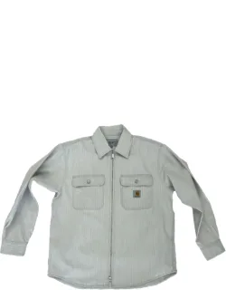 Striped Zip-up Shirt