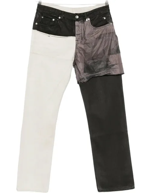 Patchwork Denim Jeans