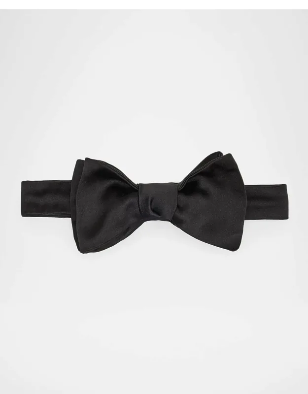 Solid Silk Bow Tie