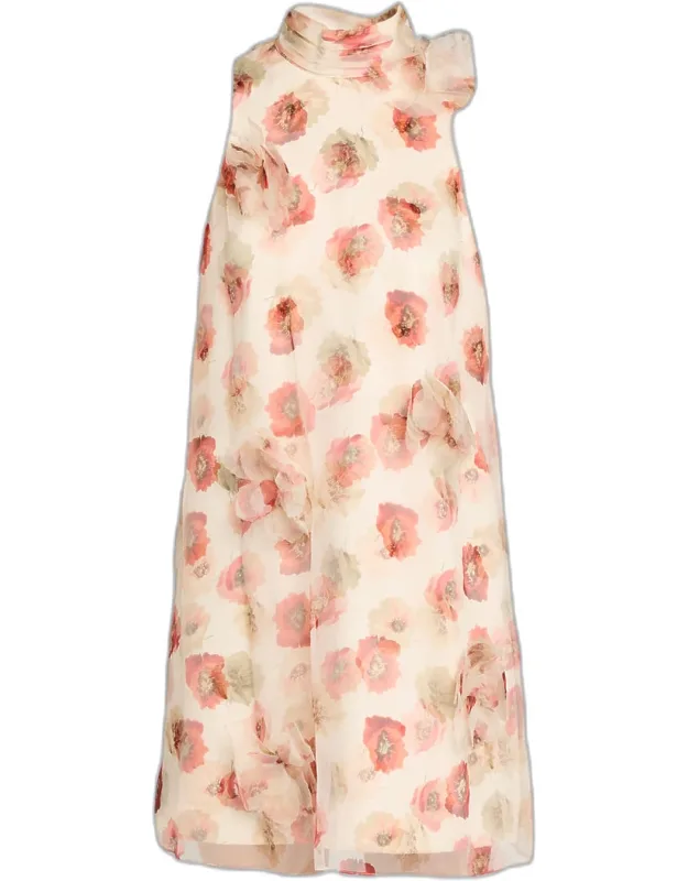 Floating Poplin Mini Dress