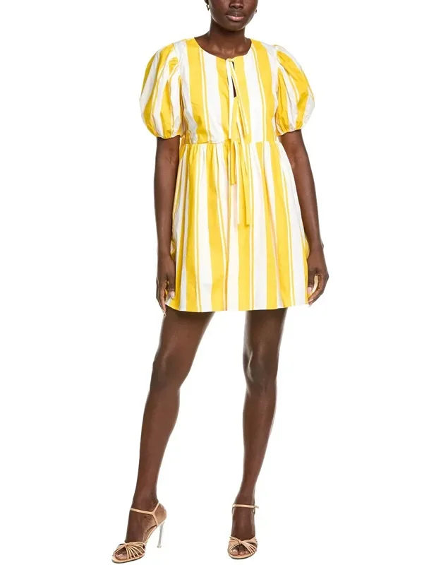 Bold Stripe Mini Dress