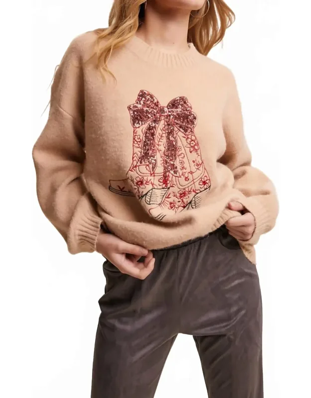 Cowboy Boots Sweater