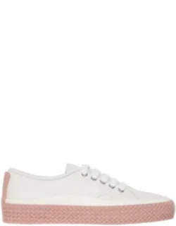 Storm Contrast Sole Leather Sneakers