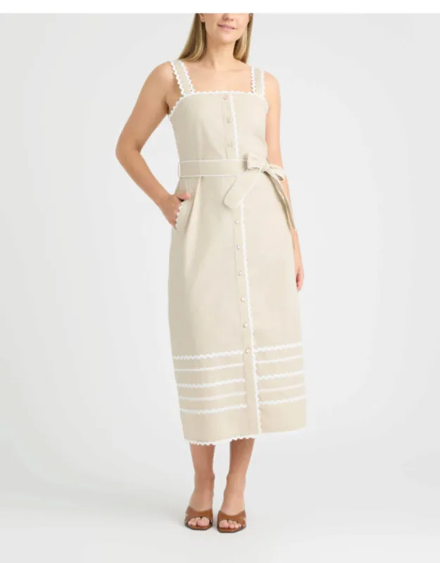 Ric Rac Midi Dress