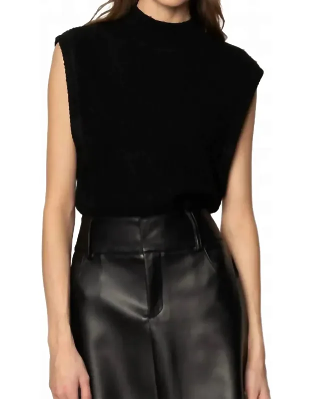 City Sweater Shell Top